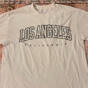 John Galt White LOS ANGELES Long Sleeve